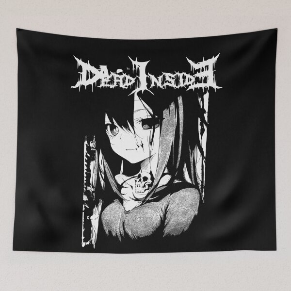 Item preview, Dead Inside Metal Anime designed and sold by deathanarchy.