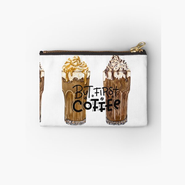 Item preview, But First Coffee! Mocha & Caramel Frapp. designed and sold by TidyKitchenInc.