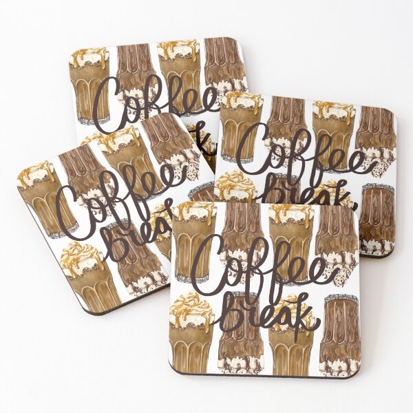 Item preview, Coffee Break Mocha & Caramel Frapp designed and sold by TidyKitchenInc.