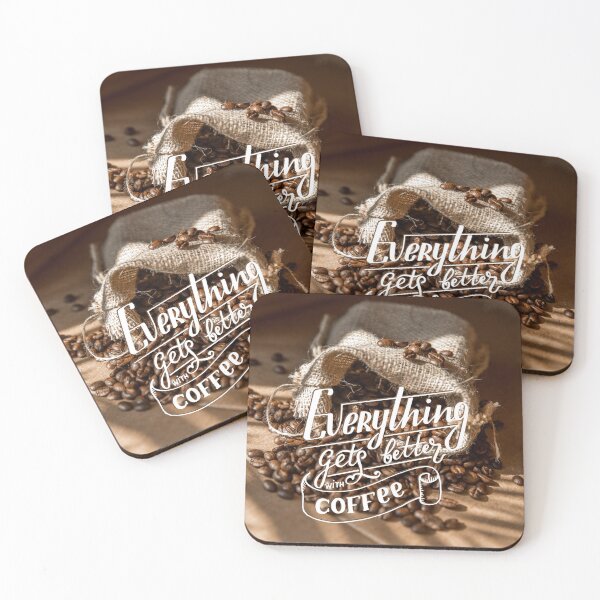 Item preview, Everything Gets Better with Coffee! designed and sold by TidyKitchenInc.