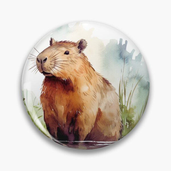 Item preview, Watercolor Capybara designed and sold by TheAnimalZ00.