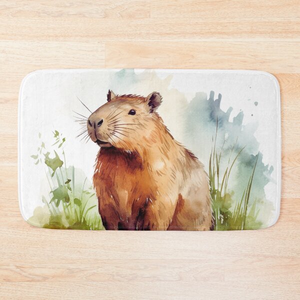 Item preview, Watercolor Capybara designed and sold by TheAnimalZ00.