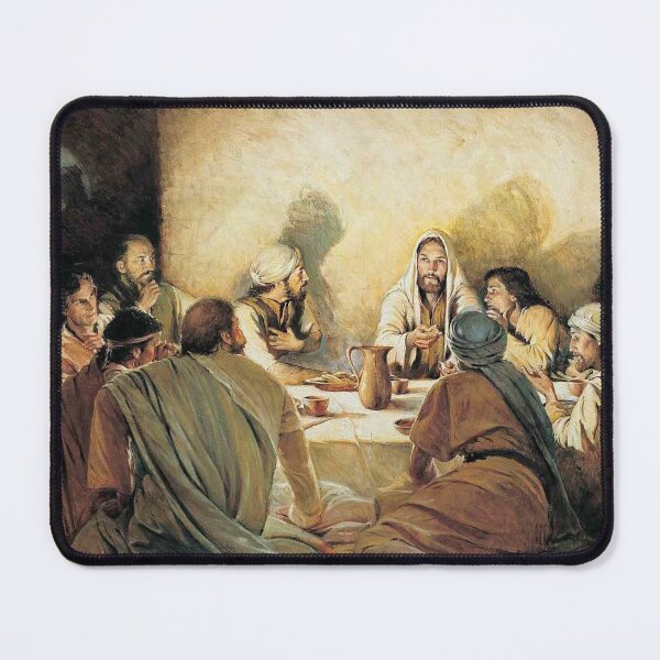 Item preview, Jesus Christ Last Supper Art designed and sold by ChristHayer.