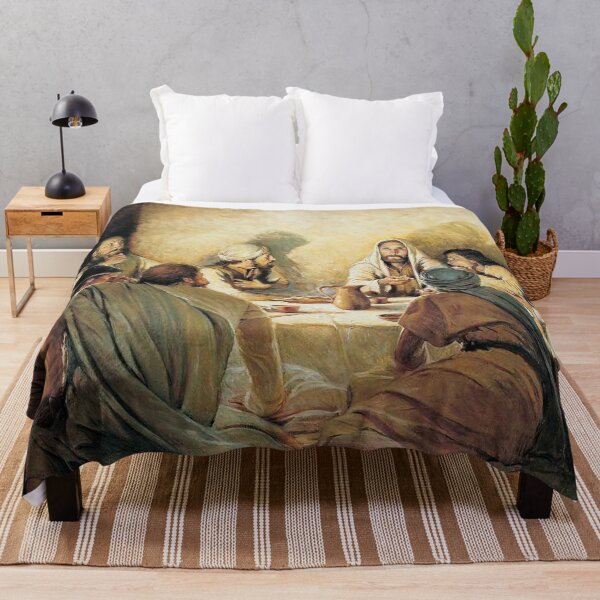 Item preview, Jesus Christ Last Supper Art designed and sold by ChristHayer.
