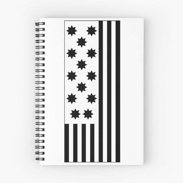 Item preview, Guilford Courthouse Flag Black and White designed and sold by anathemawrath.