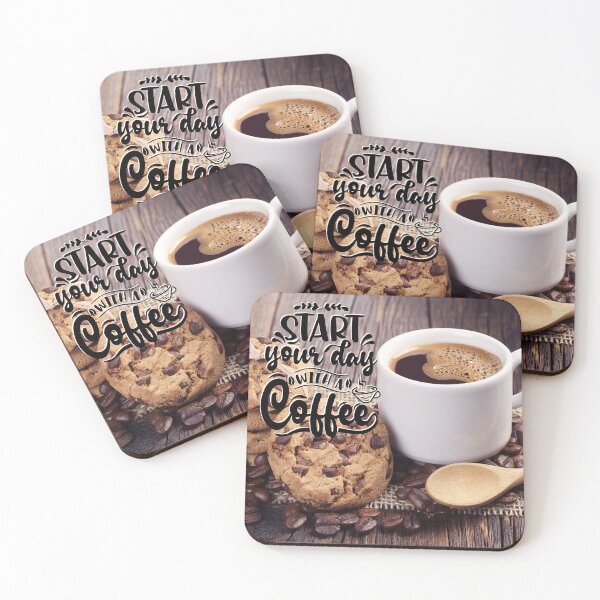 Item preview, Start Your Day with a Coffee! designed and sold by TidyKitchenInc.