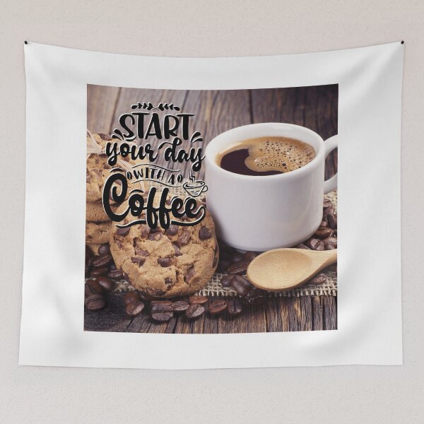 Item preview, Start Your Day with a Coffee! designed and sold by TidyKitchenInc.
