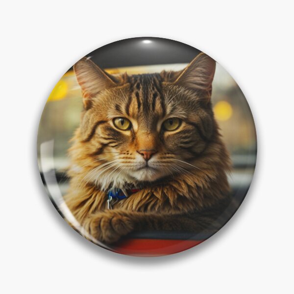 Item preview, Travelling Cats - Fluffer in car designed and sold by SassyArtistry.