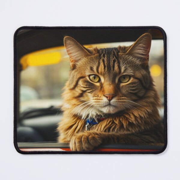 Item preview, Travelling Cats - Fluffer in car designed and sold by SassyArtistry.