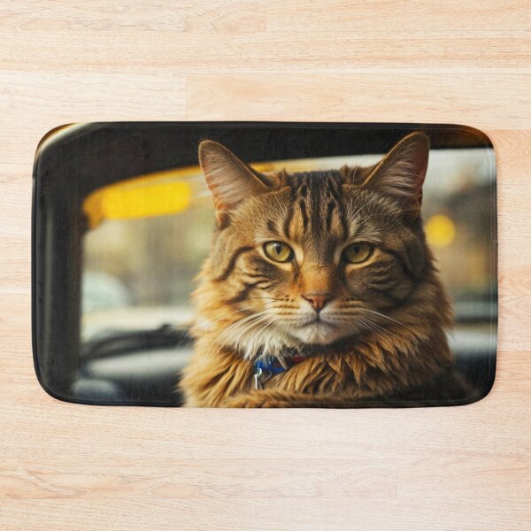 Item preview, Travelling Cats - Fluffer in car designed and sold by SassyArtistry.