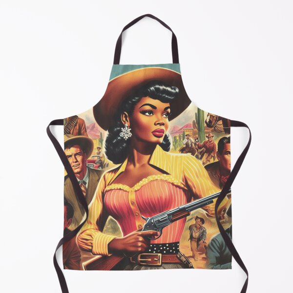 Item preview, Retro Western Woman designed and sold by PulpVintage.