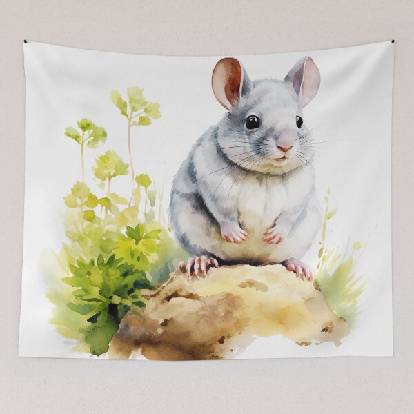 Item preview, Chinchilla Illustration designed and sold by TheAnimalZ00.
