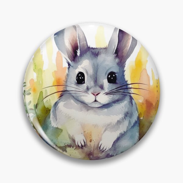 Item preview, Watercolor Chinchilla designed and sold by TheAnimalZ00.