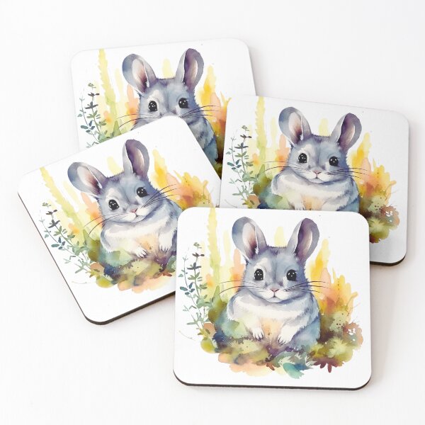 Item preview, Watercolor Chinchilla designed and sold by TheAnimalZ00.