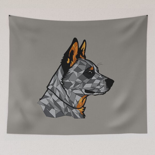 Item preview, Blue Heeler Mosaic II designed and sold by vcalemine.