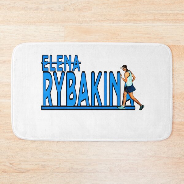 Item preview, RYBAKINA blue text designed and sold by AissTee.