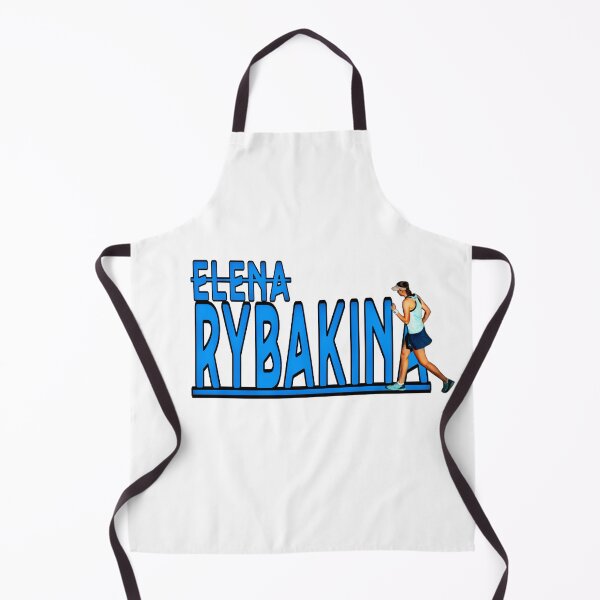 Item preview, RYBAKINA blue text designed and sold by AissTee.