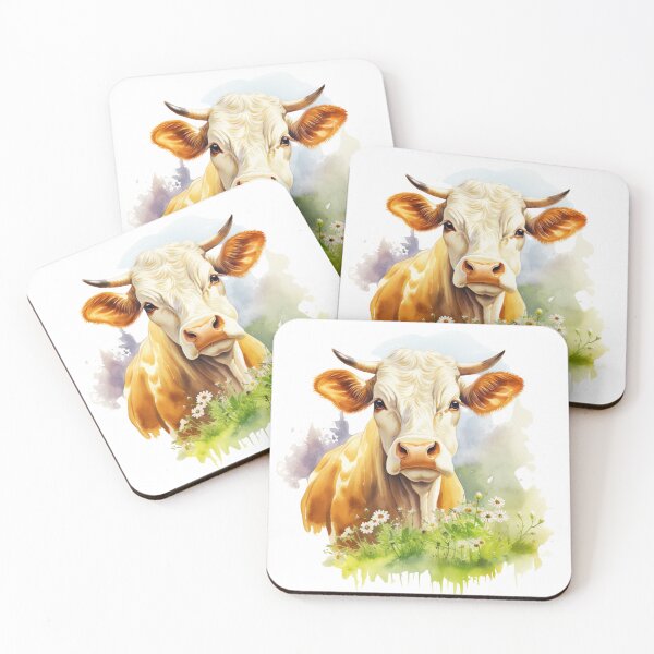 Item preview, Cute Cow Illustration designed and sold by TheAnimalZ00.