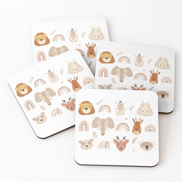 Item preview, animales de safari designed and sold by DesignbyMorena.