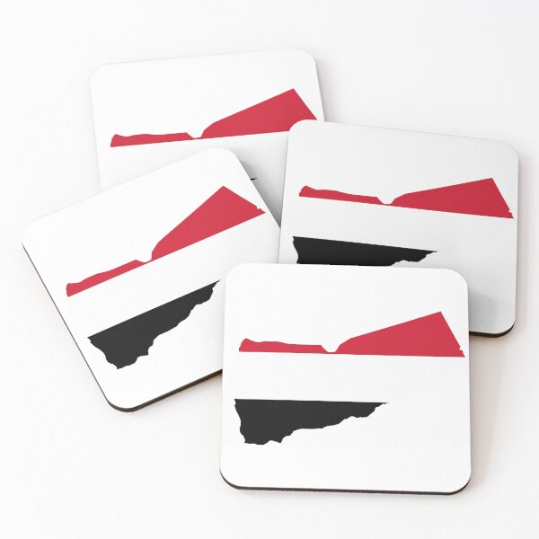 Item preview, Map of Yemen with flag  designed and sold by Red Poppy Girl.