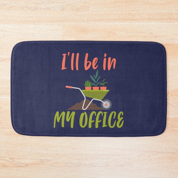 Item preview, I'll Be In My Office Garden Wheelbarrow designed and sold by ArtMeetsPizza.