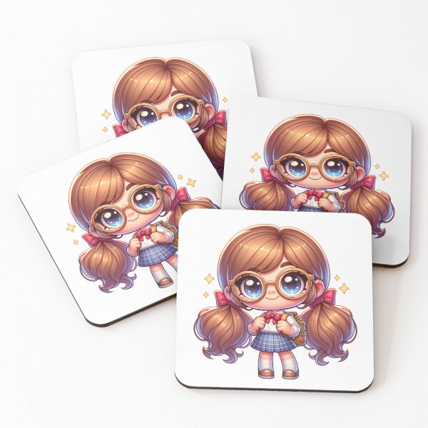 Item preview, Cute Nerdy Girl designed and sold by PassionforLove.