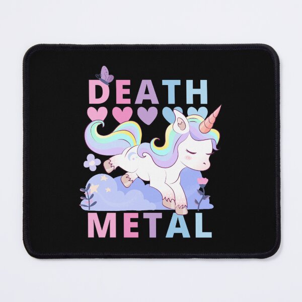 Item preview, Death Metal- Adorable Unicorn rainbow designed and sold by Serenpa.