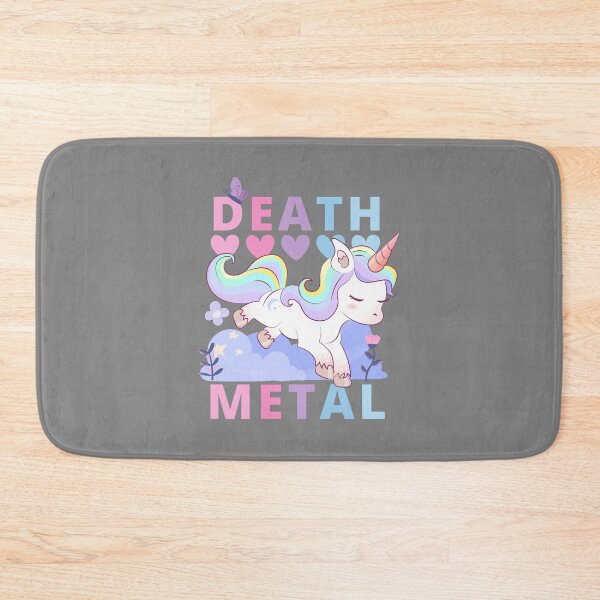 Item preview, Death Metal- Adorable Unicorn rainbow designed and sold by Serenpa.