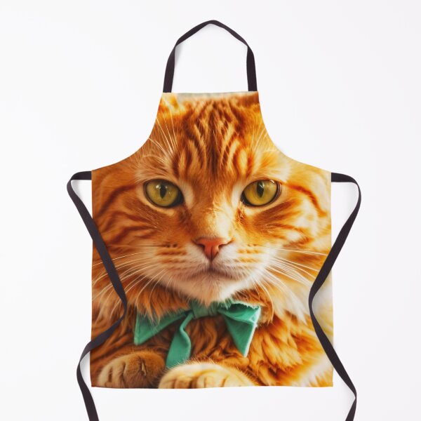 Item preview, Travelling Cats - Cute Ginger Fluffer With Cute Bow designed and sold by SassyArtistry.
