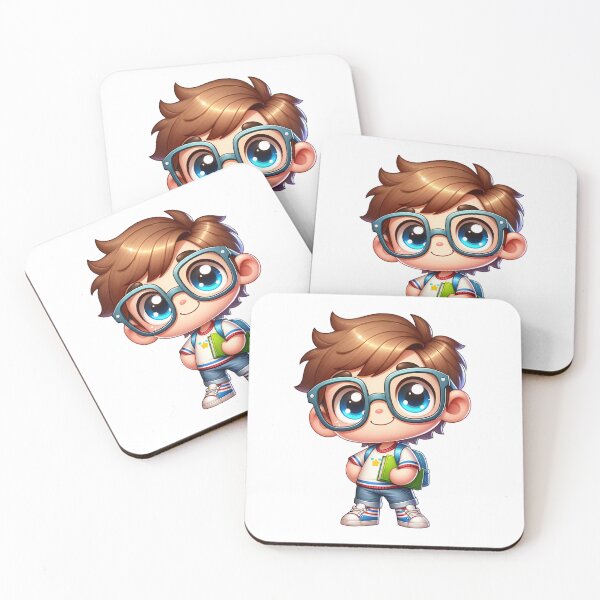 Item preview, Cute Nerdy Boy designed and sold by PassionforLove.