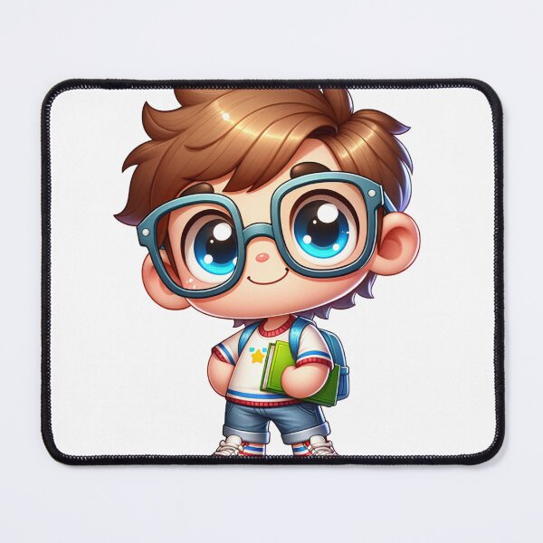 Item preview, Cute Nerdy Boy designed and sold by PassionforLove.