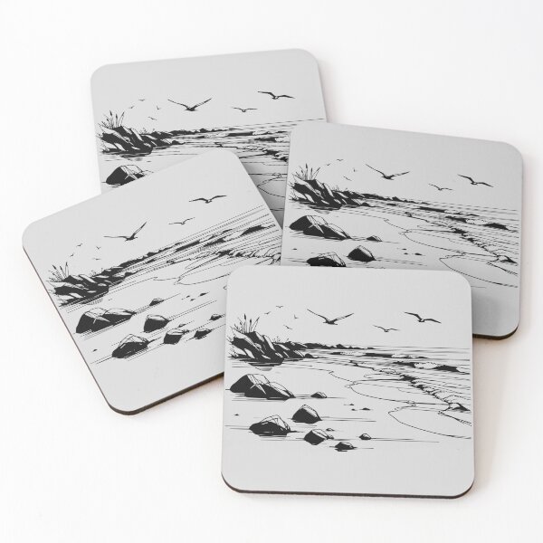 Item preview, Coastline Art designed and sold by DesignsByKazu.