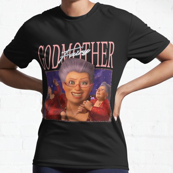 Item preview, Fairy Godmother Retro Hip Hop T Shirt designed and sold by Baujangles.