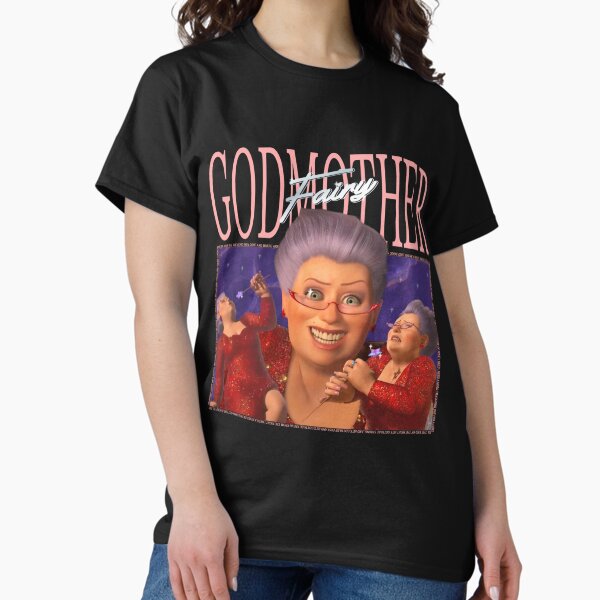 Item preview, Fairy Godmother Retro Hip Hop T Shirt designed and sold by Baujangles.