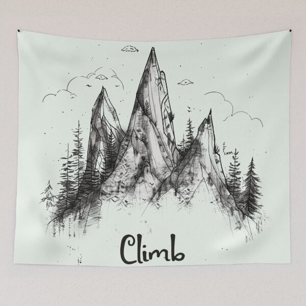 Item preview, Summit Sojourn:  Motivation Among Peaks designed and sold by Ace Apparel  Attire.