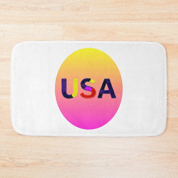 Item preview, letter USA, monogram. typography collage. ABC art. gift 2024 designed and sold by Minibubb.