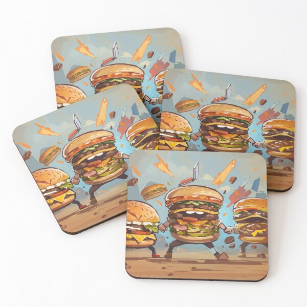 Item preview, The Hamburgers Wars designed and sold by That3DGeek.