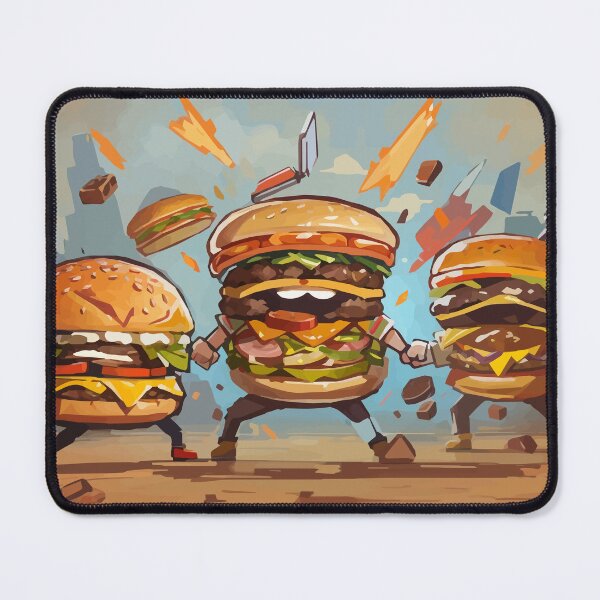Item preview, The Hamburgers Wars designed and sold by That3DGeek.