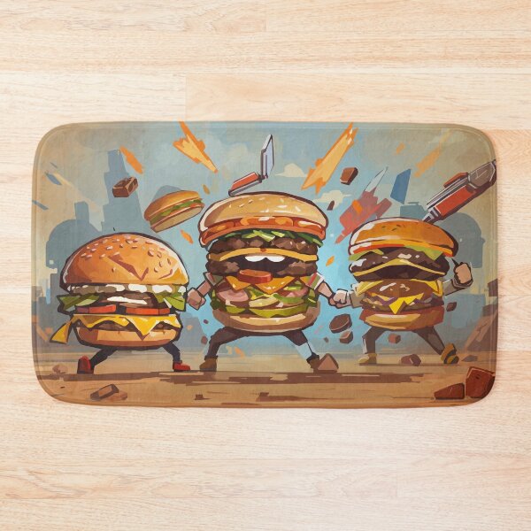 Item preview, The Hamburgers Wars designed and sold by That3DGeek.