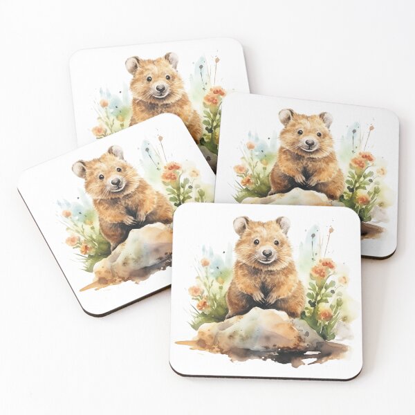 Item preview, Cute Quokka Illustration designed and sold by TheAnimalZ00.