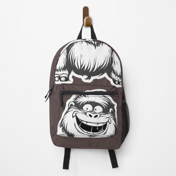 Item preview, monochrome happy yeti designed and sold by artismyhobby.