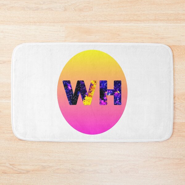 Item preview, letter WH, monogram. typography collage. ABC art. gift 2024 designed and sold by Minibubb.