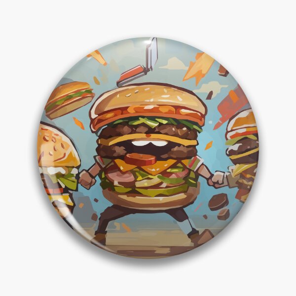Item preview, The Hamburgers Wars designed and sold by That3DGeek.