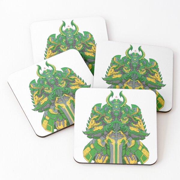 Item preview, Robot Samurai Green designed and sold by agusterus.