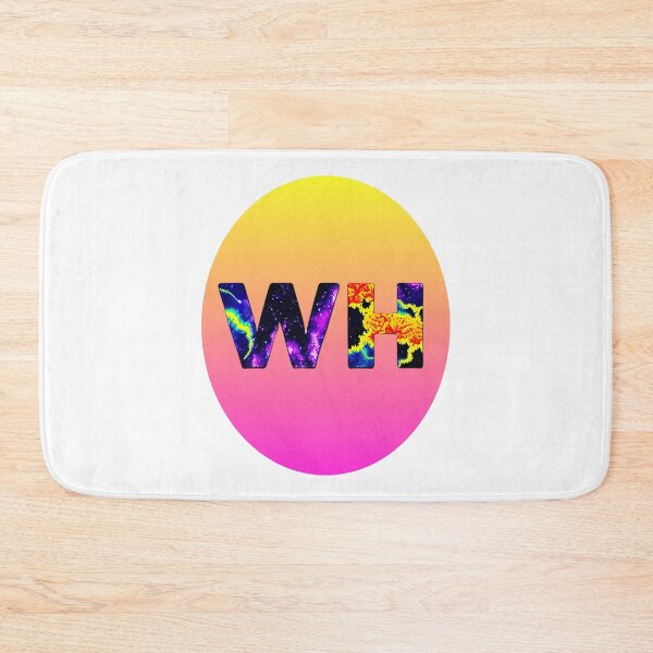 Item preview, letter WH, monogram. typography collage. ABC art. gift 2024 designed and sold by Minibubb.