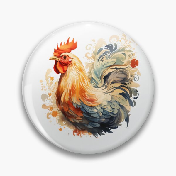 Item preview, Rooster Illustration designed and sold by TheAnimalZ00.