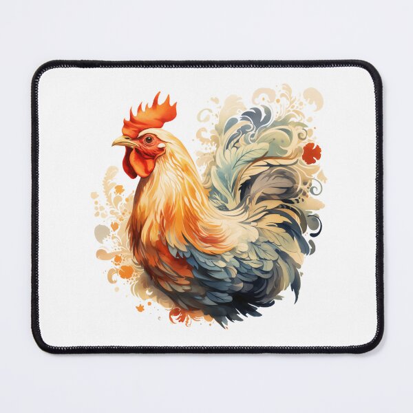 Item preview, Rooster Illustration designed and sold by TheAnimalZ00.