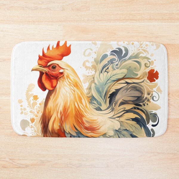 Item preview, Rooster Illustration designed and sold by TheAnimalZ00.