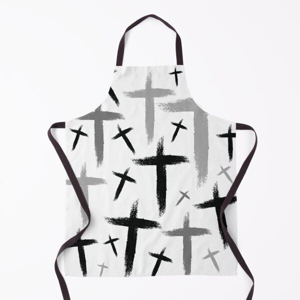 Item preview, gray crosses designed and sold by Oh-Marsha.