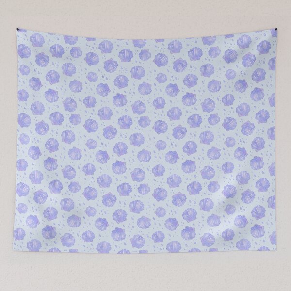 Item preview, Watercolor Seashells Pattern designed and sold by tartagain.